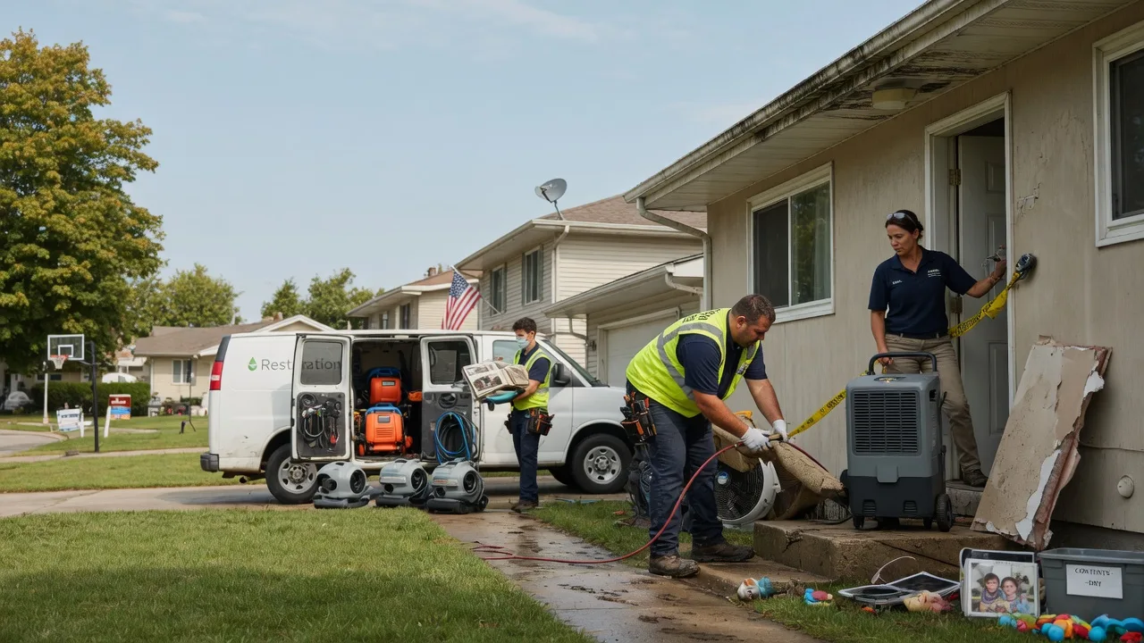 Water Damage Restoration in Oneida, IL near me